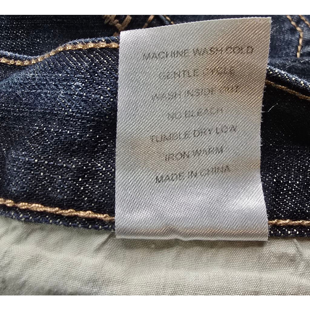 Buckle 1897 Bootcut Jeans Mens 38x30 Dark Wash Western Embroidered Denim - Picture 5 of 12